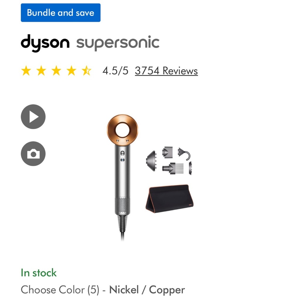Dyson supersonic blow dryer